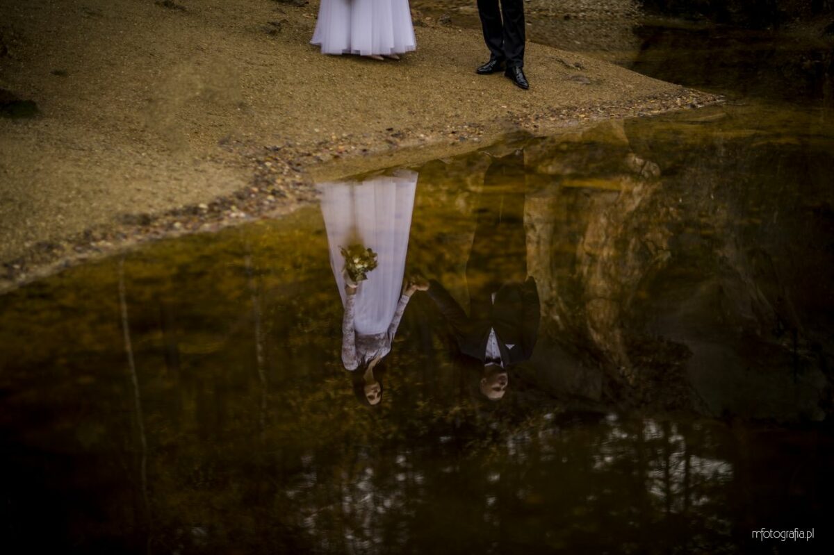 Sesja poślubna przy Kolorowych Jeziorkach i przy wodospadzie w Karpaczu – Kamila i Daniel