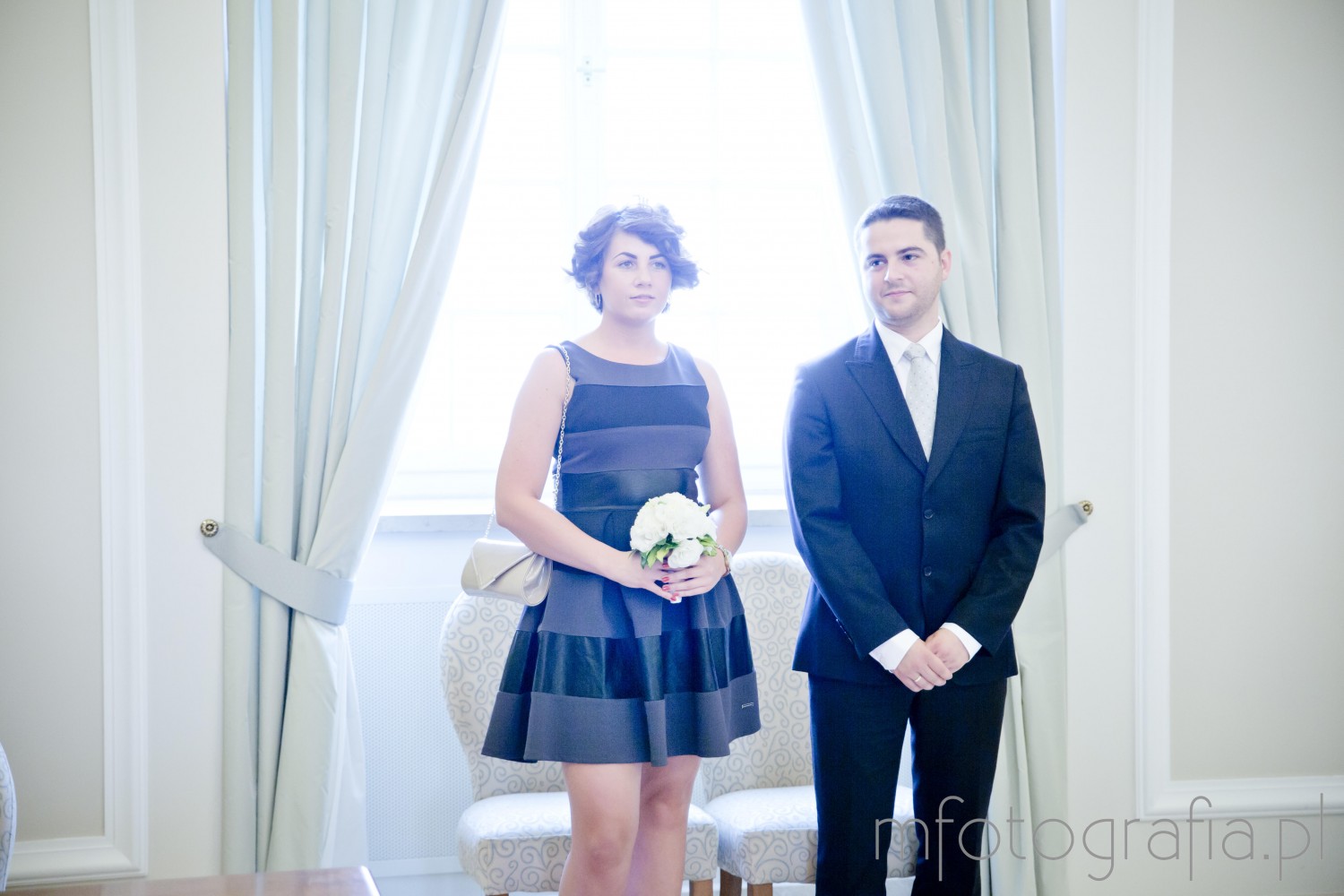 zdjęcia przysięgi ślubnej w Pałacu Ślubów w Warszawie