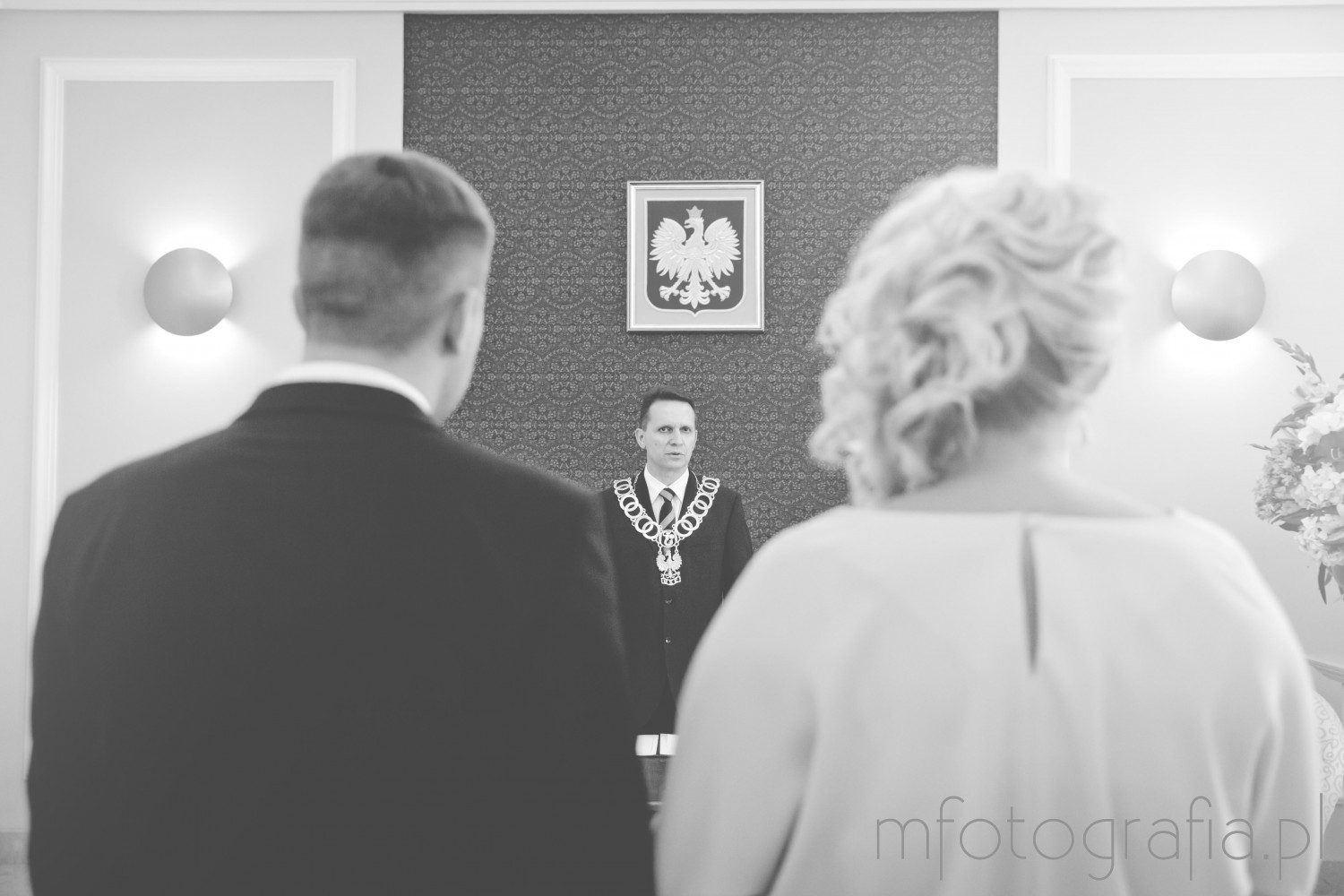 zdjęcia ślubne w Pałacu Ślubów w Warszawie